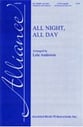 All Night All Day SATB choral sheet music cover